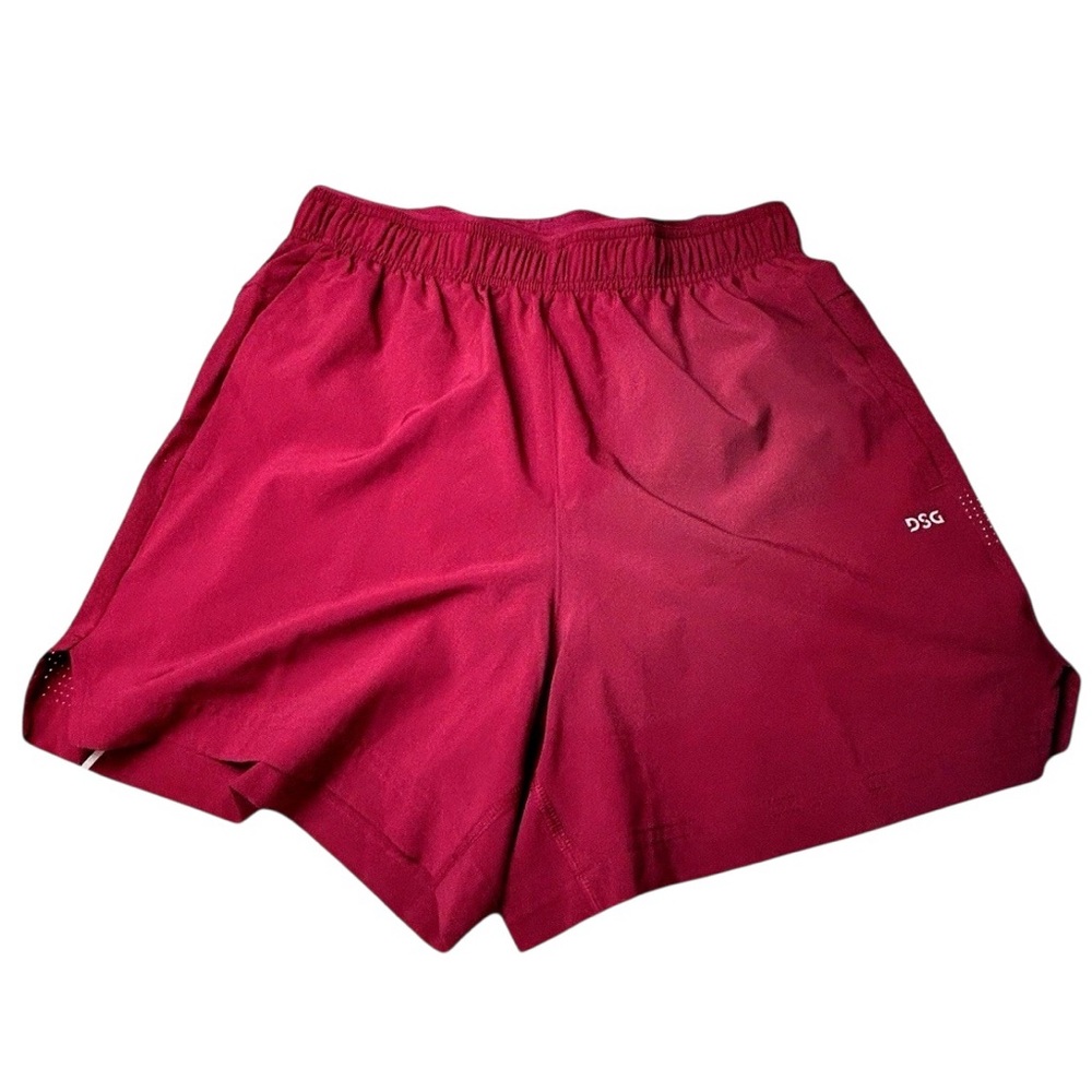 DSG Men’s 5” Stride lined Running shorts Raspberry NWT size Medium